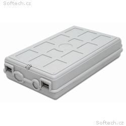 XtendLan plastový rozvaděč pro 24 svarů, 24 pigtai