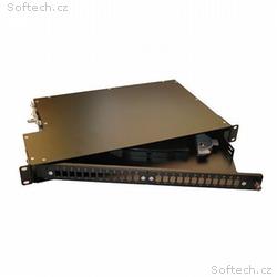 XtendLan 19" optický rozvaděč, 24 portů simplex SC