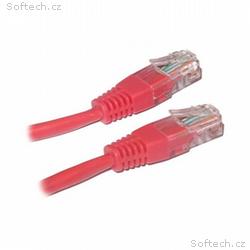 XtendLan Patch kabel Cat 6 UTP 1m - červený