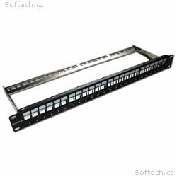 XtendLan Patch panel 19", 24 portů, neosazený, stí