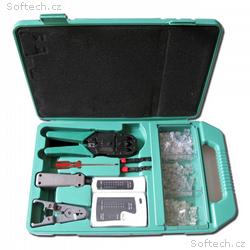 XtendLan Kit LAN - krimp kleště, ořezávač, narážeč