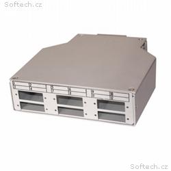 XtendLan mini rozvadeč na DIN lištu, 6x SC Duplex,