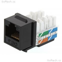 XtendLan Keystone jack RJ45, narážecí, CAT6, UTP, 