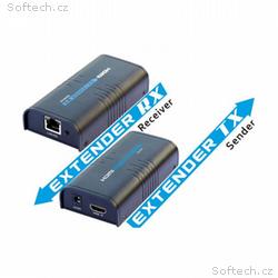 XtendLan HDMI přenos po LAN, přijímač, UDP, Multic