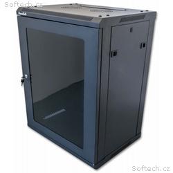 XtendLan 15U, 600x450, na zeď, jednodílný, rozlože