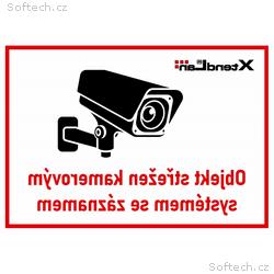 XtendLan Bezpečnostní tabulka (samolepka) pro kame