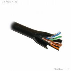 PLANET kabel UTP, drát, 4pár, Cat5e, PE+PE, Dca, v