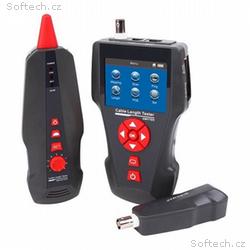 XtendLan Tester STP+PSTN+coax+USB, LCD displej, mě