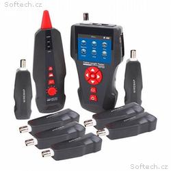 XtendLan Tester STP+PSTN+coax+USB, LCD displej, mě