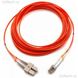 XtendLan FO patch LC-SC 10m 62,5, 125 duplex, LS0H
