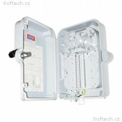 XtendLan plastový rozvaděč pro 24 odboček (drop-ou