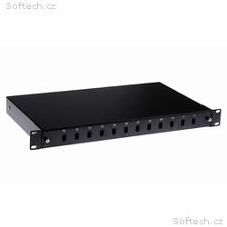 XtendLan 19" optický rozvaděč, 12 portů SC simplex