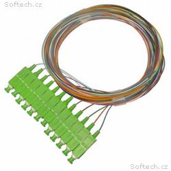 XtendLan FO pigtail SC, APC, 9, 125, 0,9mm, 1m, LS