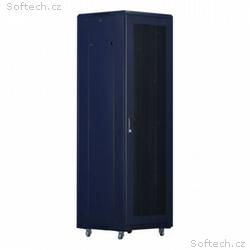 XtendLan 47U, 800x1000 stojanový, černý, perforova
