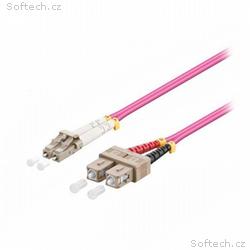 XtendLan FO patch LC-SC 10m 50, 125 duplex OM4, LS