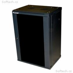 XtendLan 15U, 600x450, na zeď, jednodílný, skleněn