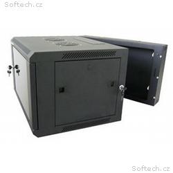 XtendLan 12U, 600x550, na zeď, dvoudílný, skleněné