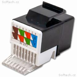 XtendLan Keystone jack RJ45, zaklapávací, CAT5e, U