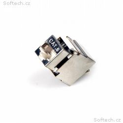 XtendLan Keystone jack RJ45, narážecí CAT6, STP, 1