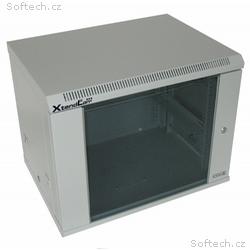 XtendLan 9U, 600x450, na zeď, jednodílný, skleněné
