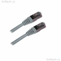 XtendLan Patch kabel Cat 6A SFTP LSFRZH 15m - šedý