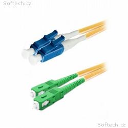 XtendLan FO patch LC-SC, APC 10m 9, 125 duplex, ul