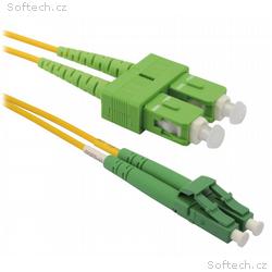 XtendLan FO patch LC, APC-SC, APC 1m 9, 125 duplex