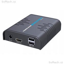 XtendLan HDMI přenos po LAN, pouze přijímač, IP, U