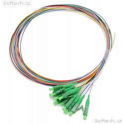 XtendLan FO pigtail LC, APC, 9, 125, 0,9mm, 1m, LS
