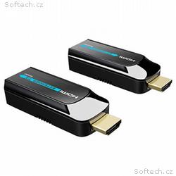 XtendLan CAT6 HDMI extender, vysílač+přijímač, 50m