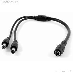XtendLan Napájecí kabel, splitter 1 na 2, jack 2,1