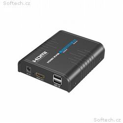 XtendLan HDMI přenos po LAN, pouze přijímač, UDP, 