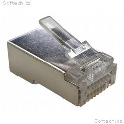 XtendLan Konektor RJ45 CAT7 STP, EZ type, drát 50u