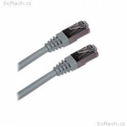 XtendLan Patch kabel Cat 6 FTP LS0H 0,25m - šedý