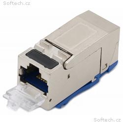 XtendLan Keystone jack RJ45, zaklapávací, CAT6A, T