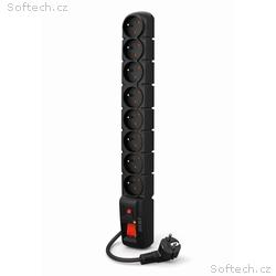 ACAR S8 rozvodný panel 8x 230V, ČSN, kabel 3m, pře