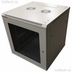 XtendLan 12U, 600x600, na zeď, jednodílný, rozlože