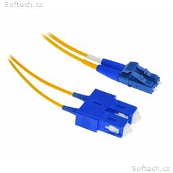 XtendLan FO patch LC-SC 0.5m 9, 125, duplex, ultra