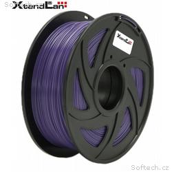 XtendLAN PLA filament 1,75mm zářivě fialový 1kg