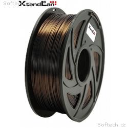 XtendLAN PLA filament 1,75mm měděné barvy 1kg