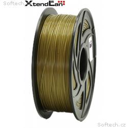 XtendLAN PLA filament 1,75mm bronzové barvy 1kg