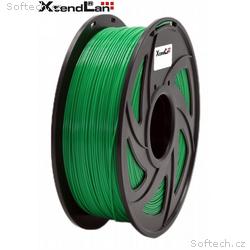 XtendLAN PLA filament 1,75mm průhledný zelený 1kg