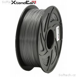 XtendLAN PETG filament 1,75mm šedý 1kg