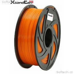 XtendLAN PETG filament 1,75mm pomerančově žlutý 1k