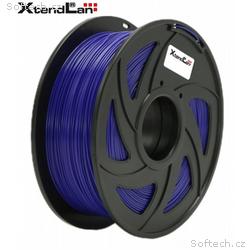XtendLAN PETG filament 1,75mm průhledný fialový 1k