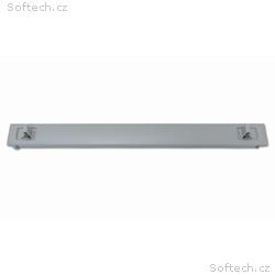 XtendLan 1U záslepka 19", šedá, zaklapávací, plast