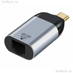 XtendLan Adaptér USB-C na RJ45, 10, 100, 1000Mhz