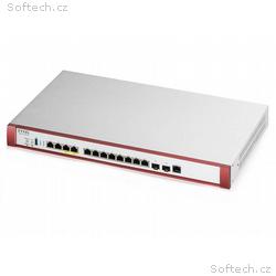 ZYXEL USG Flex 700H, 12x RJ-45,2x SFP+,PoE, 1YR se