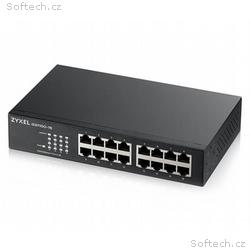 ZyXEL GS1100-16, 16-port Gigabit Unmanaged Switch 