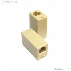 DATACOM Spojka UTP CAT3 2xRJ12 (6p6c)